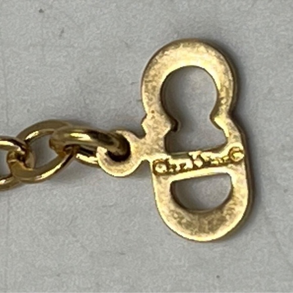 Authentic Christian Dior w/ COA Chain with Pendant - Picture 7 of 13